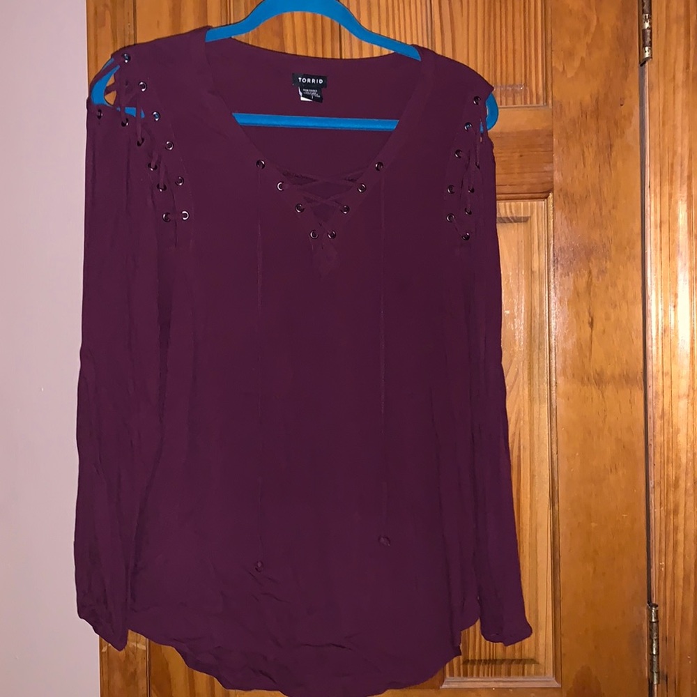 Torrid Long Sleeve top size 1X
